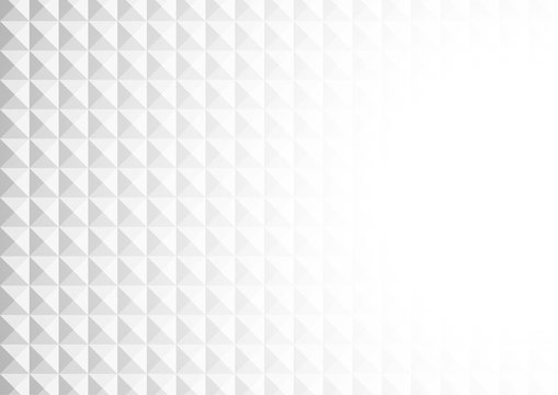 Vector : Abstract triangles on white background