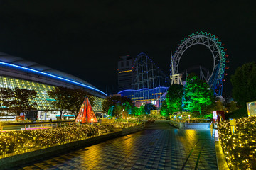 bridge at night