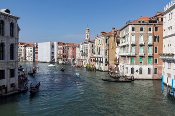 Fototapeta na wymiar Большой канал в Венеции