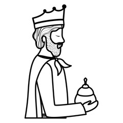 wise man manger character