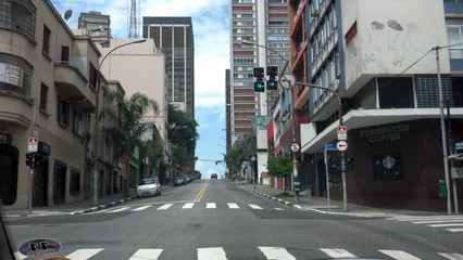 Amanhecer em São Paulo