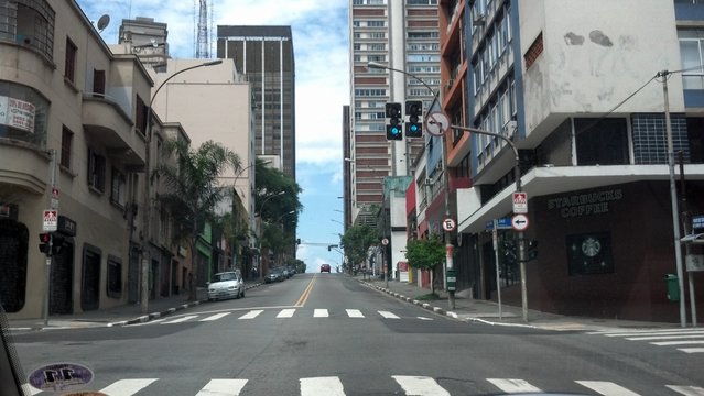 Amanhecer em S&atilde;o Paulo