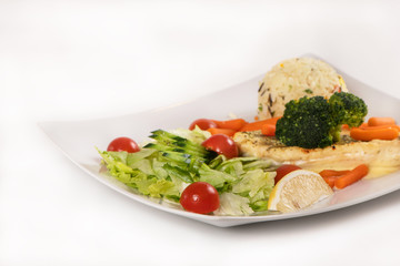 Baked fish file