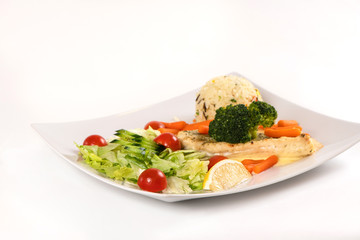 Baked fish file