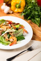 Salad with Shrimp