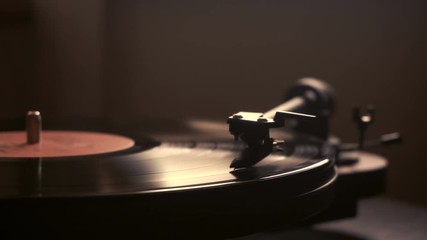 vintage vinyl record player. launch - Powered by Adobe
