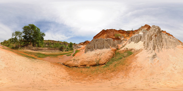 Fairy Spring At Red Canyon At Mui Ne, Tp Phan Thiet, Vietnam