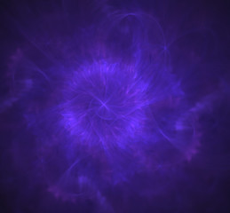 Purple blue pink texture. Fantasy fractal texture. Digital art. 3D rendering. Computer generated image.