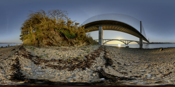 Brest Ponts Sur L'Elorn, Plougastel-Daoulas, France