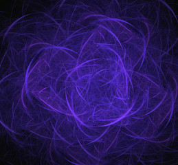 Purple blue pink texture. Fantasy fractal texture. Digital art. 3D rendering. Computer generated image.