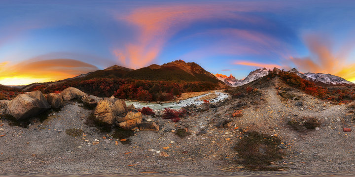 Magical Autumn, El Chalten, Argentina