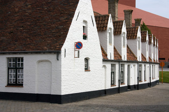 Street olf the old town of Bruges