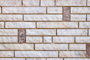 Wall with rectangle decorative tiles texture