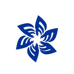 flower wind logo