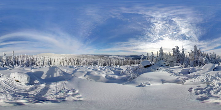 Winter Wonderland, Trostauer Forst West, Germany