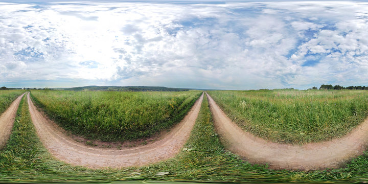 Summer Meadow Road, Prokopyevskiy rayon, Russia