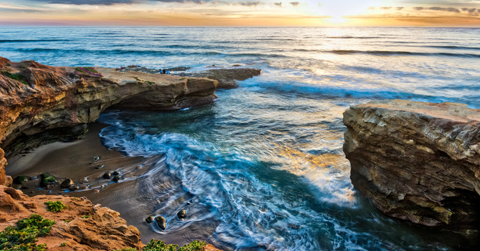 Pappy's Point at Sunset Cliffs