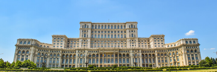 Fototapeta na wymiar Palace of Parliament. Bucharest. Romania.