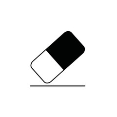 eraser icon vector