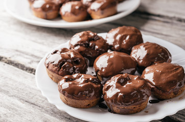 Chocolate homemade muffins