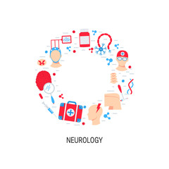 Neurology vector concept