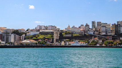 Obraz premium Skyline of Salvador, Bahia, Brazil