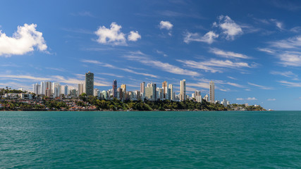 Obraz premium Skyline of Salvador, Bahia, Brazylia