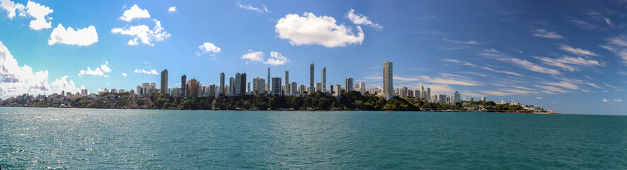 Obraz premium Skyline of Salvador, Bahia, Brazil