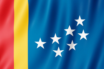 Flag of Durham city, North Carolina (US)