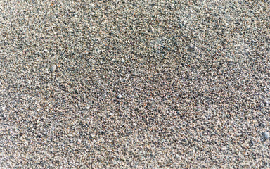 Detailed sand texture on a sandy beach
