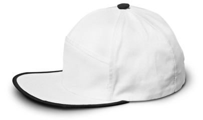 Modern fashion cap isolated on white background