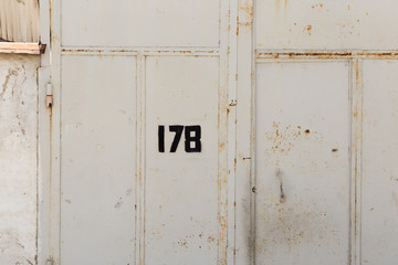 iron, blue gate number