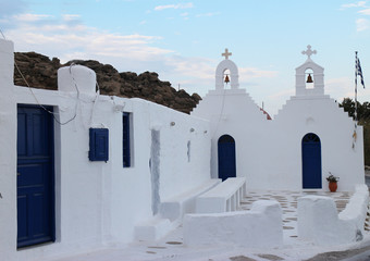 Chiesa greca a Mykonos