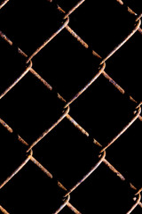 abstract background, chain-link fencing