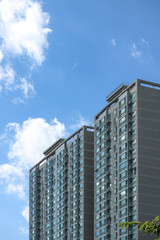 아파트 배경, 아파트 주거잔지, 주거단지