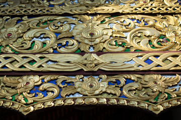 Temple decorations in Thailand