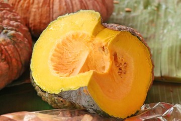 Pumpkin at street food