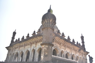 Fototapeta na wymiar Ibrahim Rauza Tomb, Bijapur, Karnataka, India
