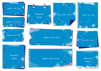 星空のメモ帳セット © nonohana