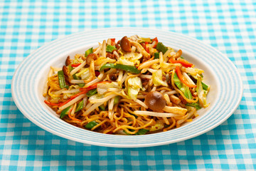 野菜たっぷりソース焼きそば