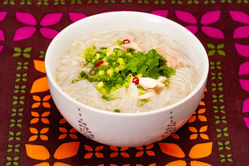 鶏肉のフォー　家庭料理　麺類　ベトナム料理