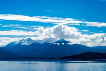 Naklejka premium Lake Te Anau