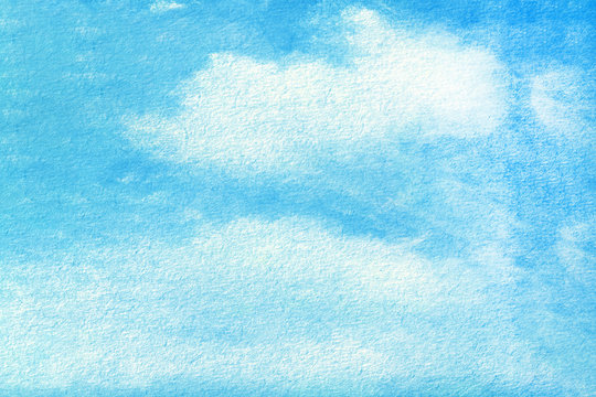 Abstract paper blue background