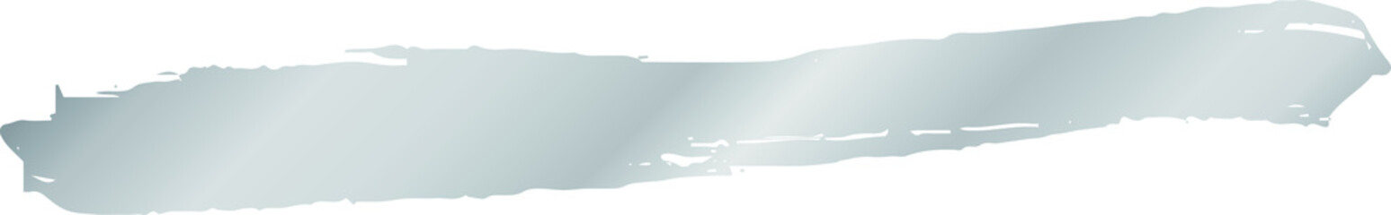 Line drawn with a brush