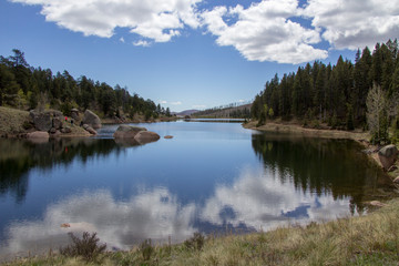 Fototapeta na wymiar Rampart Reservoir Pics