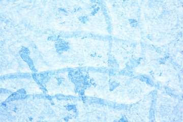 Blue background of Ice texture