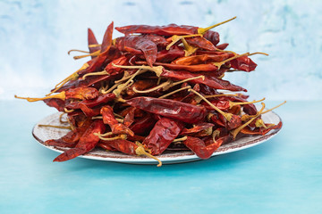 Fototapeta premium Dried Red Chili Peppers