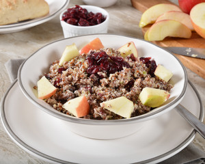 Quinoa Cranberry Apple Salad