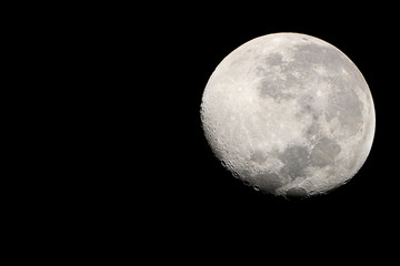 Fototapeta premium Moon detail as background