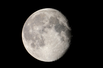 Moon detail as background